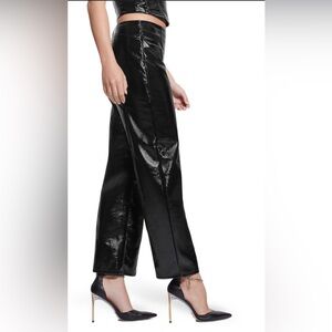 Guess STRAIGHT LEG PANTS faux-leather